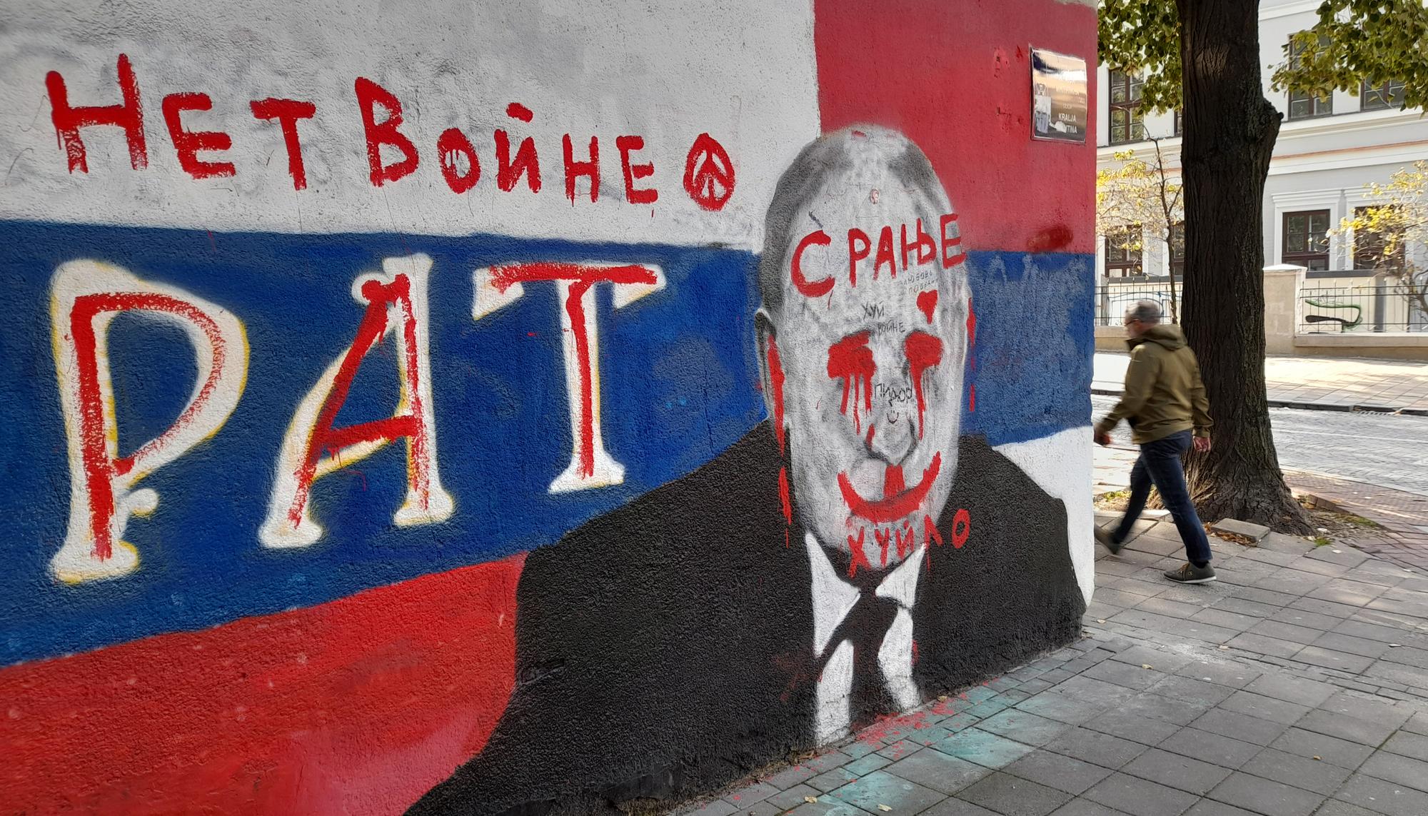 Foto Pintada putin